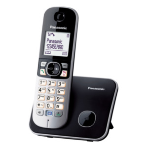 Panasonic KX-TG6811GB telefoon DECT-telefoon Nummerherkenning Zwart