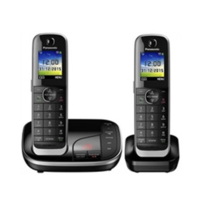 Panasonic KX-TGJ322 DECT-telefoon Nummerherkenning Zwart