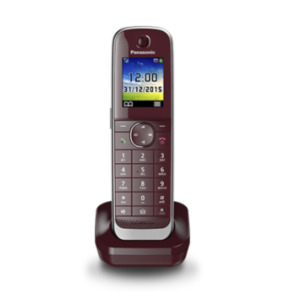 Panasonic KX-TGJA30EX DECT telephone handset Bordeaux