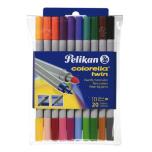 Pelikan C304/10 Multi kleuren viltstift