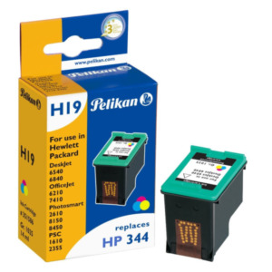 Pelikan H19 inktcartridge 1 stuk(s) Cyaan, Magenta, Geel
