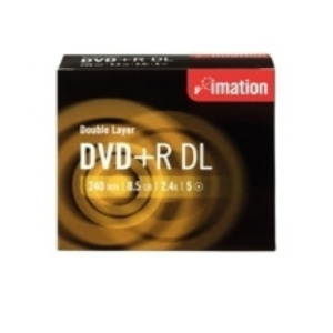 Peter Jaeckel Imation DVD+R DL 8.5GB (5) 8,5 GB 5 stuk(s)