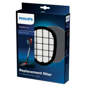 Philips 1 inlegfilter met frame, vervangingsset