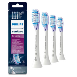 Philips G3 Premium Gum Care HX9054/17 4x Witte sonische opzetborstels