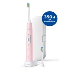 Philips HX6876/29 elektrische tandenborstel Volwassene Sonische tandenborstel Roze, Wit