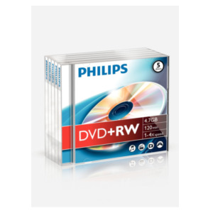 Philips Philips DVD+RW 4,7GB 4x JC (5)