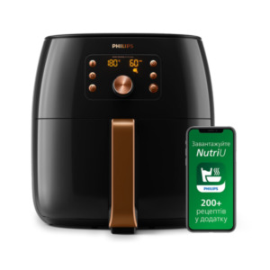 Philips Premium Smart Sensing HD9867/90 Airfryer XXL - 6 porties