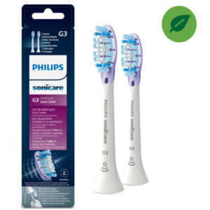 Philips Sonicare G3 Premium Gum Care HX9052/17 2x Witte sonische opzetborstels