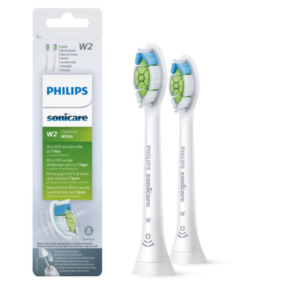 Philips Sonicare W2 Optimal White HX6062/10 2x Witte sonische opzetborstels