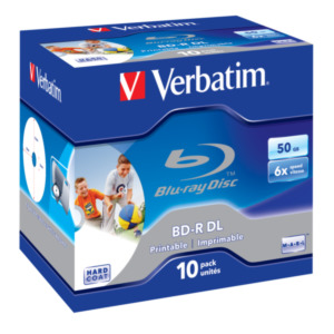 Platinet Verbatim 43736 Lees/schrijf blu-ray disc BD-R 50 GB 10 stuk(s)