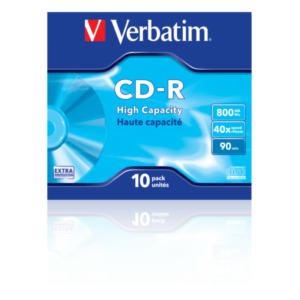 Platinet Verbatim CD-R High Capacity 800 MB 10 stuk(s)