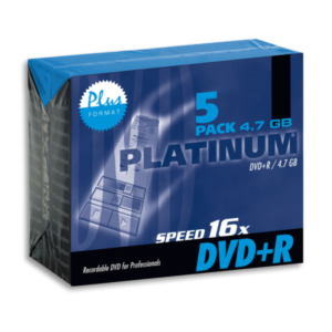 Platinum Bestmedia DVD+R 4,7 GB, 5 Pcs.