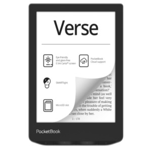 PocketBook Verse e-book reader 8 GB Wifi Zwart, Zilver