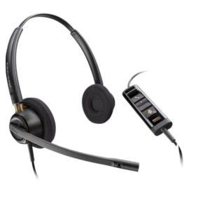 Poly EncorePro 525 USB Headset Bedraad Hoofdband Kantoor/callcenter Zwart