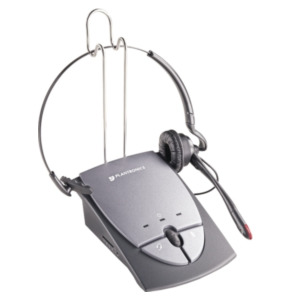 Poly S12 Headset Bedraad Hoofdband Kantoor/callcenter Grijs