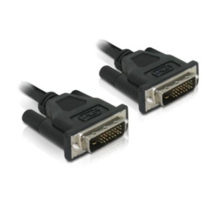 Portal Games DeLOCK DVI 24+1 Cable 0.5m male/male DVI kabel 0,5 m DVI-D Zwart