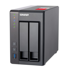 QNAP TS-251+ NAS Tower Ethernet LAN Grijs J1900