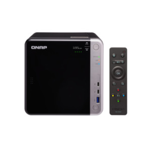 QNAP TS-453BT3 NAS Tower Intel® Celeron® J3455 8 GB DDR3L QNAP Turbo System Zwart