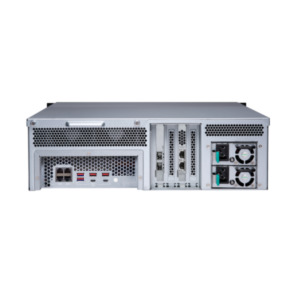 QNAP TS-h1683XU-RP NAS Rack (3U) Ethernet LAN Zwart E-2236