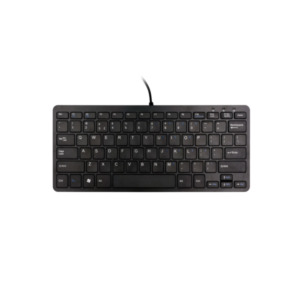 R-Go Tools Compact Toetsenbord, QWERTY (US), zwart, Bedraad