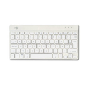 R-Go Tools Ergonomisch toetsenbord R-Go Compact Break, compact toetsenbord met pauzesoftware, AZERTY (FR), Bluetooth, wit