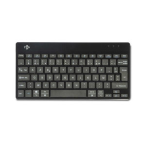 R-Go Tools Ergonomisch toetsenbord R-Go Compact Break, compact toetsenbord met pauzesoftware, AZERTY (FR), Bluetooth, zwart