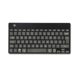 R-Go Tools Ergonomisch toetsenbord R-Go Compact Break, compact toetsenbord met pauzesoftware, QWERTY (UK), Bluetooth, zwart