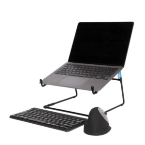 R-Go Tools Laptopstandaard R-Go Steel Office, geschikt voor 10-22 inch, zwart