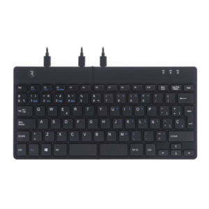 R-Go Tools R-Go Split Ergonomisch Toetsenbord, QWERTY (ES), zwart, bedraad