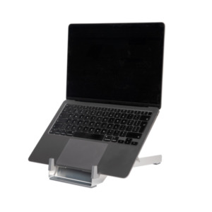 R-Go Tools Riser R-Go Basic laptopstandaard, zilver