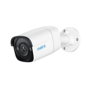 Reolink Reolink P320 - 5 MP PoE IP-buitenbeveiligingscamera met persoons-/voertuigdetectie Ondersteunt microSD-kaart tot 256 GB.