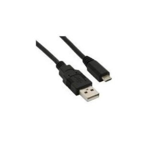 S-Impuls S-Conn 3m USB2.0 A- microUSB2.0 B USB-kabel USB A Micro-USB B Zwart