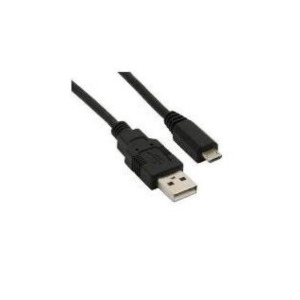 S-Impuls S/CONN 3m USB2.0 A- microUSB2.0 B USB-kabel USB A Micro-USB B Zwart