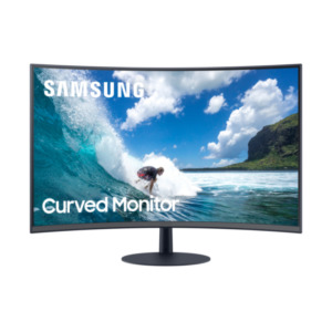 Samsung C27T550FDU computer monitor 68,6 cm (27") 1920 x 1080 Pixels Full HD Blauw, Grijs