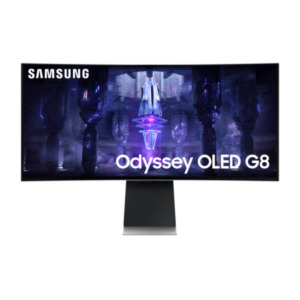 Samsung Odyssey Neo G8 LS34BG850SUXEN computer monitor 86,4 cm (34") 3440 x 1440 Pixels UltraWide Quad HD OLED Zilver