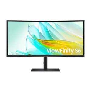 Samsung ViewFinity LS34C652UAUXEN computer monitor 86,4 cm (34") 3440 x 1440 Pixels 4K Ultra HD LED Zwart