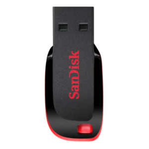 Sandisk EStick USB2.0 16GB SANDISK Cruzer Blade [bk] rt