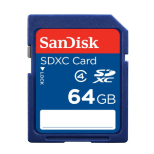Sandisk SanDisk 64GB SDXC Klasse 4