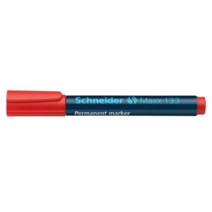 Schneider Pen Maxx 133 permanente marker Rood Beitelvormige punt 1 stuk(s)