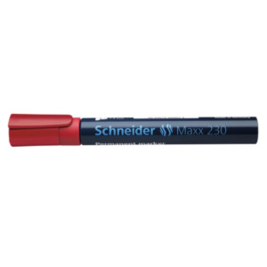 Schneider Pen Maxx 230 permanente marker Rood Kogelpunt 1 stuk(s)
