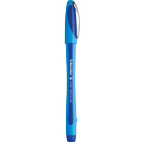 Schneider Pen Slider Memo XB Blauw Stick balpen Extra vet