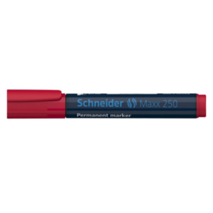 Schneider Schneider Pen Maxx 250 permanente marker Rood Beitelvormige punt