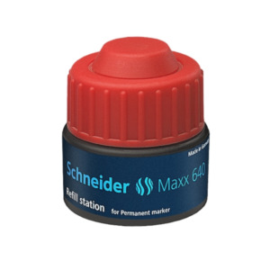 Schneider Schneider Pen Maxx 640 markernavulling Rood 30 ml 1 stuk(s)