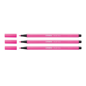 Schwan Stabilo Pen 68, premium viltstift, neon roze, per stuk