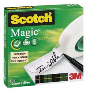 Scotch 3M Scotch Magic Geschikt voor gebruik binnen 33 m Transparant
