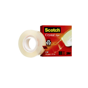 Scotch Scotch 6001933 kantoortape 33 m Transparant 1 stuk(s)