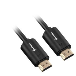 Sharkoon HDMI/HDMI 4K, 12.5m HDMI kabel 12,5 m HDMI Type A (Standaard) Zwart