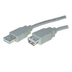 Shiverpeaks S-Conn 5m USB2.0 A USB-kabel USB A Grijs