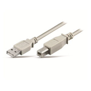 Shiverpeaks S/CONN 5m USB 2.0 A - USB 2.0 B USB-kabel USB A USB B Grijs