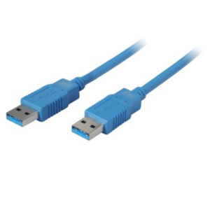 Shiverpeaks S/CONN 5m USB 3.0 A USB-kabel USB 3.2 Gen 1 (3.1 Gen 1) USB A Blauw